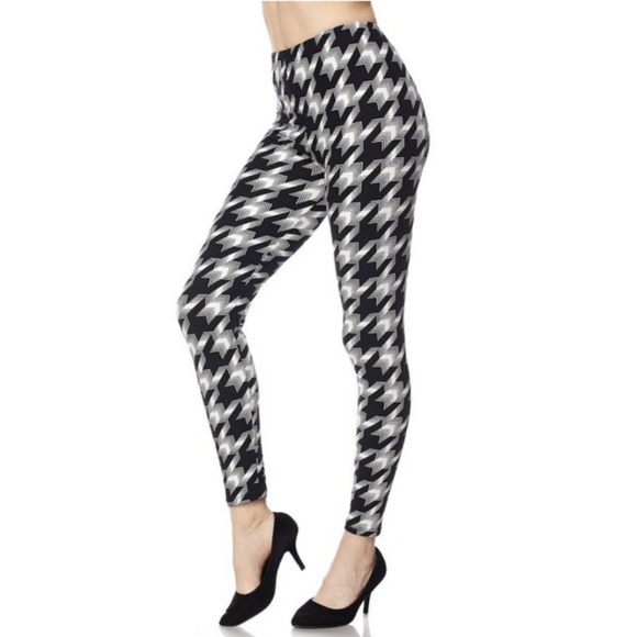 Hounds Tooth Leggings - Picture 4 of 5